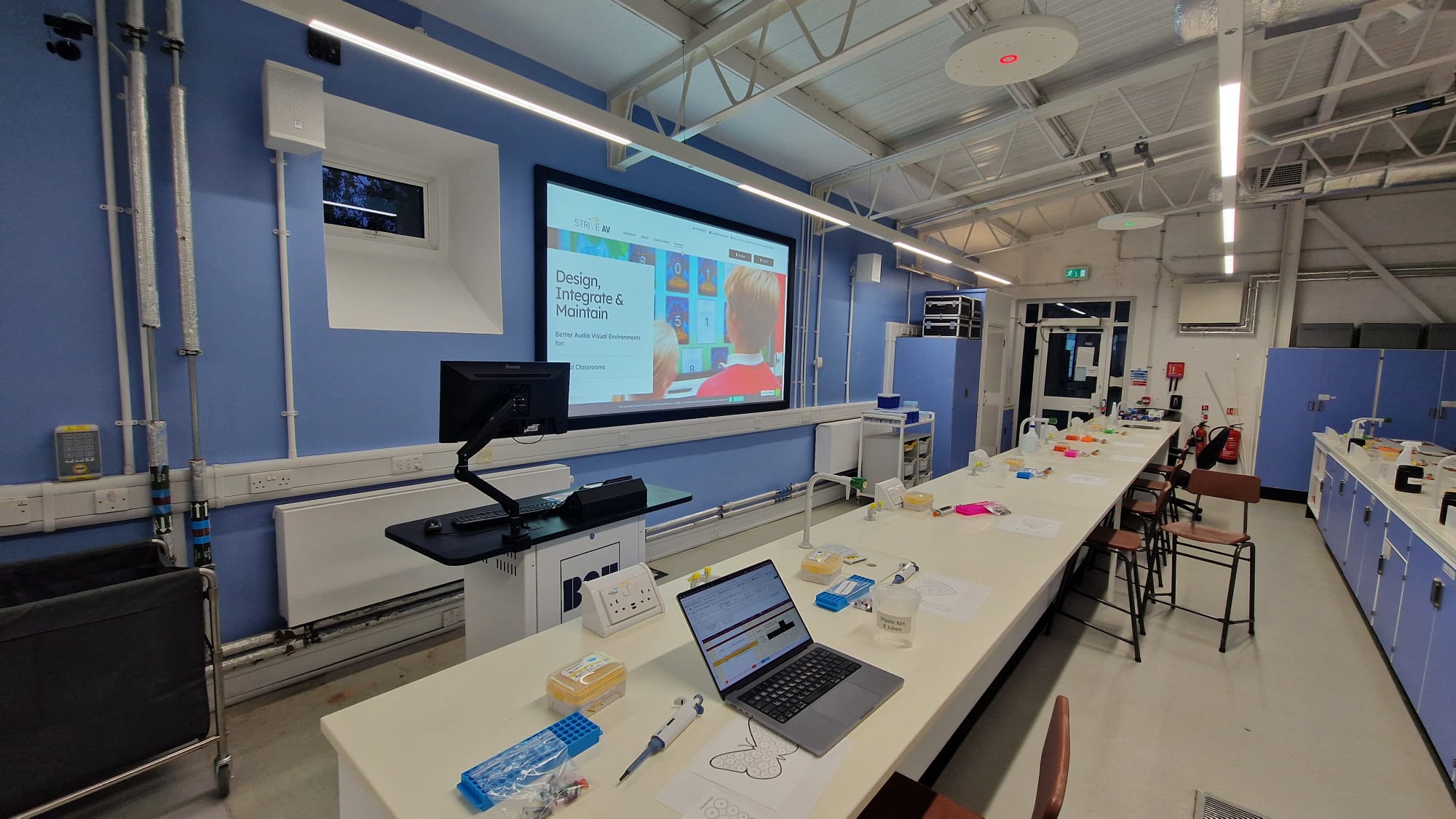 Bath Spa University installation