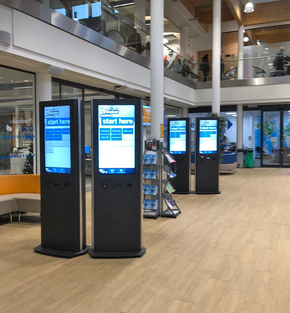 University of Hertfordshire Wayfinding Kiosks